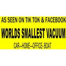 Worlds smallest Vacuum  MINI CAR SWEEPER  ( FLUPPI ORIGINAL NAME )